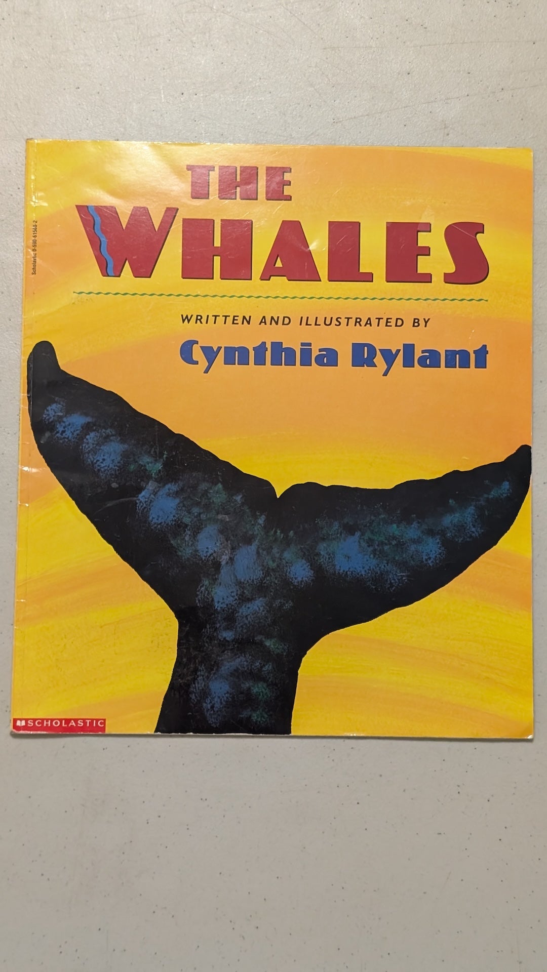 The Whales by Cynthia Rylant (Children's Non-fiction, 1996)