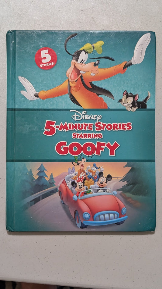 Disney 5-Minute Stories Starring Goofy by Disney Book Group (Children's Storybook, 2018)