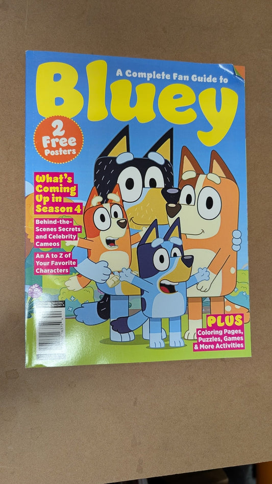 A Complete Fan Guide to Bluey by Centennial Media (Magazine, Children's, 2024)