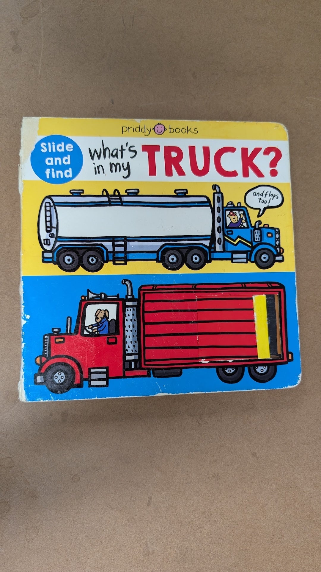 Slide and Find: What's in My Truck? by Priddy Books (Children's Board Book, 2011)