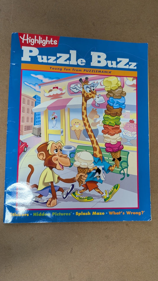 Highlights Puzzle Buzz by Highlights for Children (Children's Activity Book, 2017)