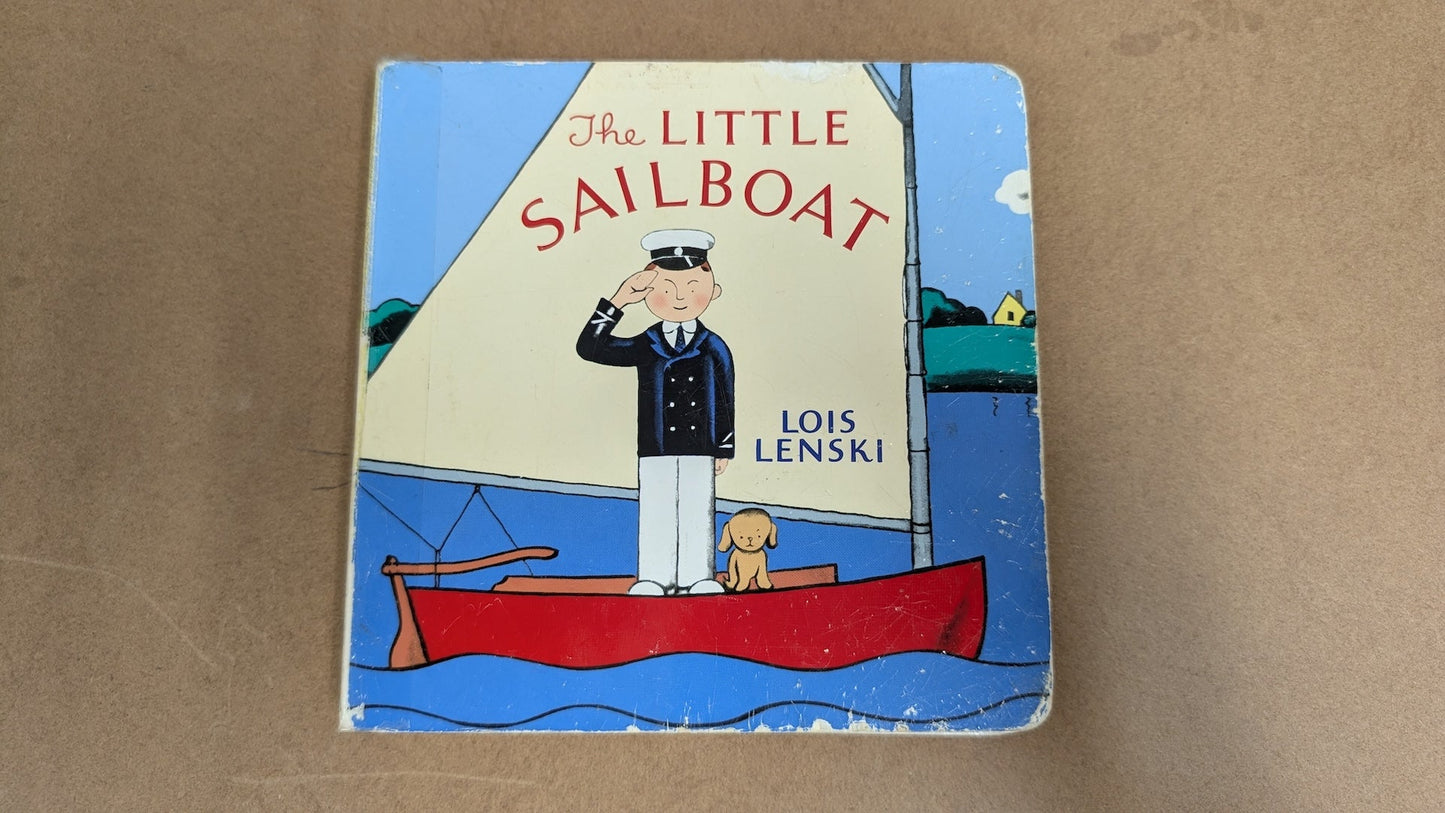 The Little Sailboat by Lois Lenski (Children's Board Book, 1937)