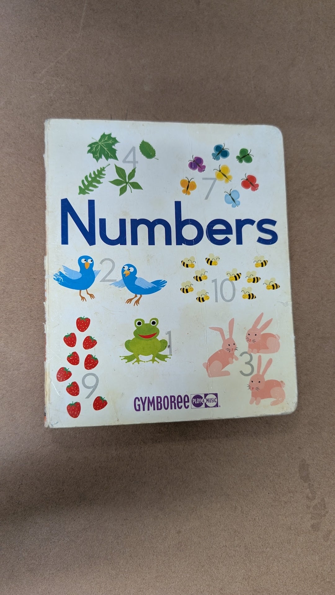 Numbers by Gymboree (Children's Board Book, 2003)