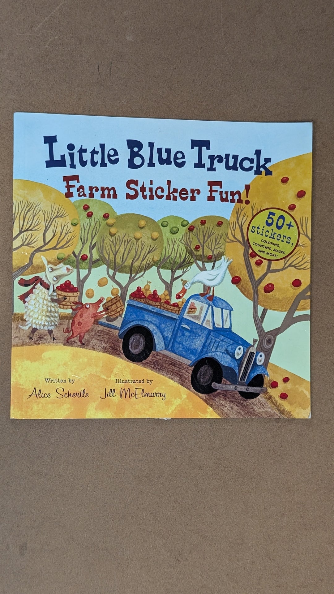 Little Blue Truck: Farm Sticker Fun! by Alice Schertle (Children's Activity Book, 2018)