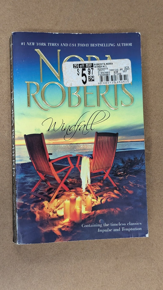 Windfall by Nora Roberts (Romance, 2000)