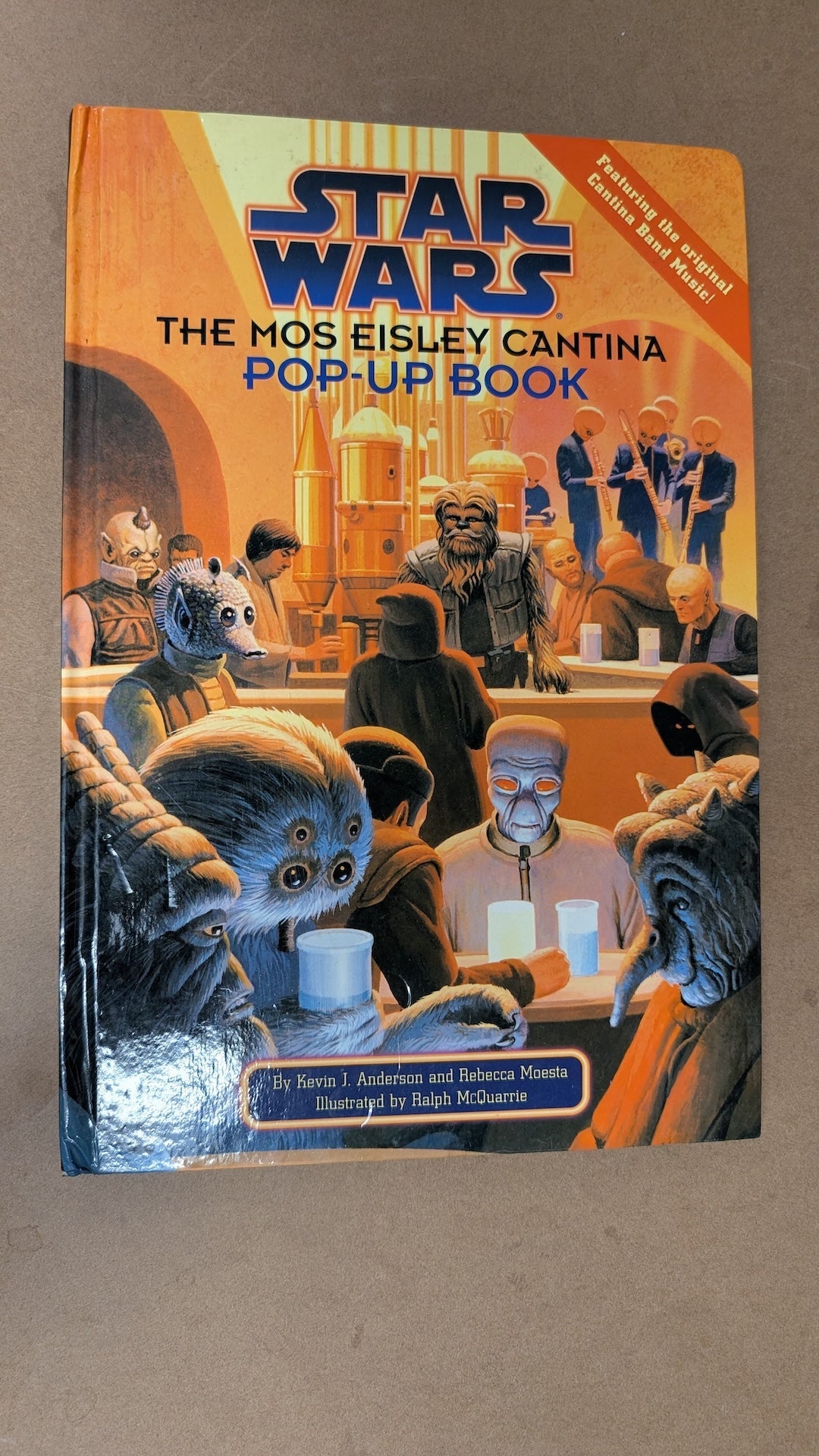 Star Wars: The Mos Eisley Cantina Pop-Up Book by Kevin J. Anderson & Rebecca Moesta (Children's, Pop-Up Book, 1995)