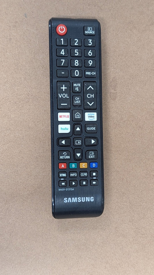 BN59-01315A from Samsung - 2010s Electronics > Accessories > Remote Controls (Plastic, Rubber Smart TV Remote, Minimalist, Modern, Black)