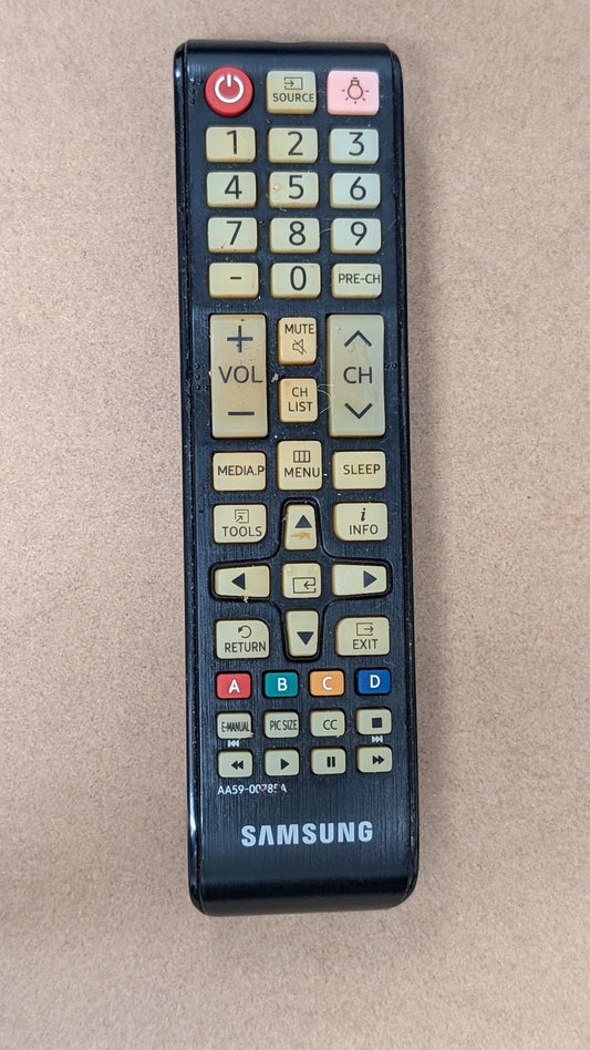 AA59-00784A from Samsung - 2010s Electronics > Accessories > Remote Controls (Plastic, Rubber TV Remote, Modern, Utilitarian, Black)