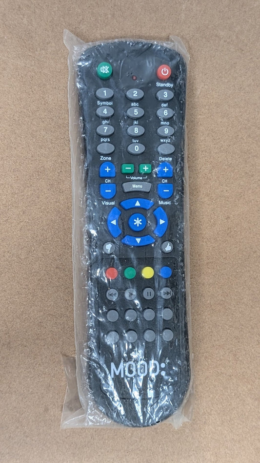 Remote from Mood: - 2010s Electronics > Accessories > Remote Controls (Plastic, Rubber Media Player Remote, Utilitarian, Black)