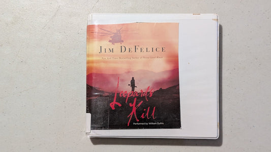 Leopards Kill by Jim DeFelice (Thriller, Military Fiction, Audiobook on CD, 2011, Former Library Book)