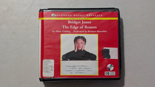 Bridget Jones: The Edge of Reason by Helen Fielding (Fiction, Comedy, Audiobook on CD, 1999, Former Library Book)