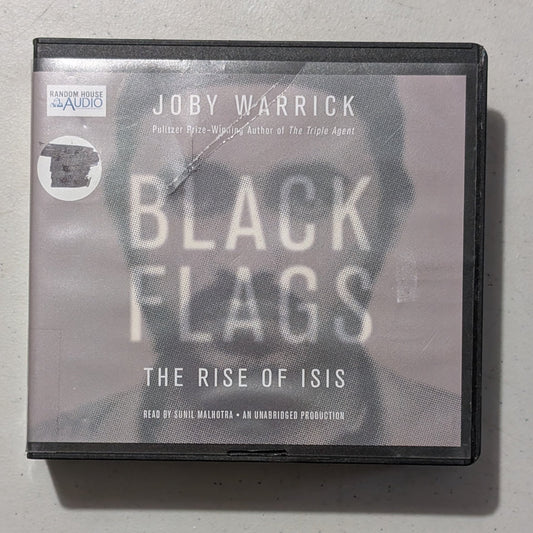 Black Flags: The Rise of ISIS by Joby Warrick (Non-fiction, History, Audiobook on CD, 2015, Former Library Book)