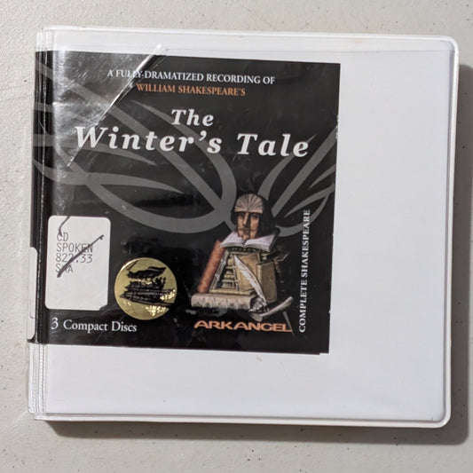 William Shakespeare's The Winter's Tale by William Shakespeare (Play, Tragicomedy, Audiobook on CD, c. 1611, Former Library Book)