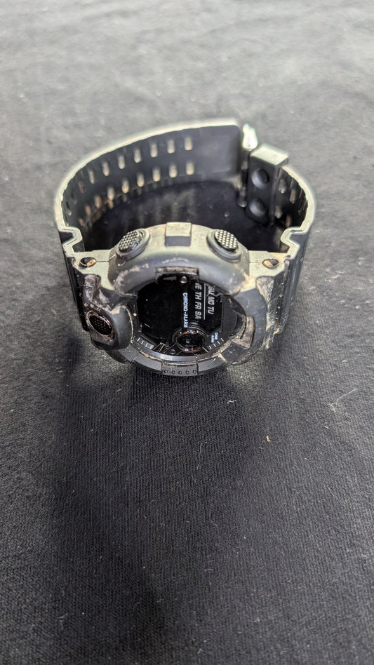 Men's Digital Sport Watch Chrono Alarm - Black Case (For Parts/Repair)