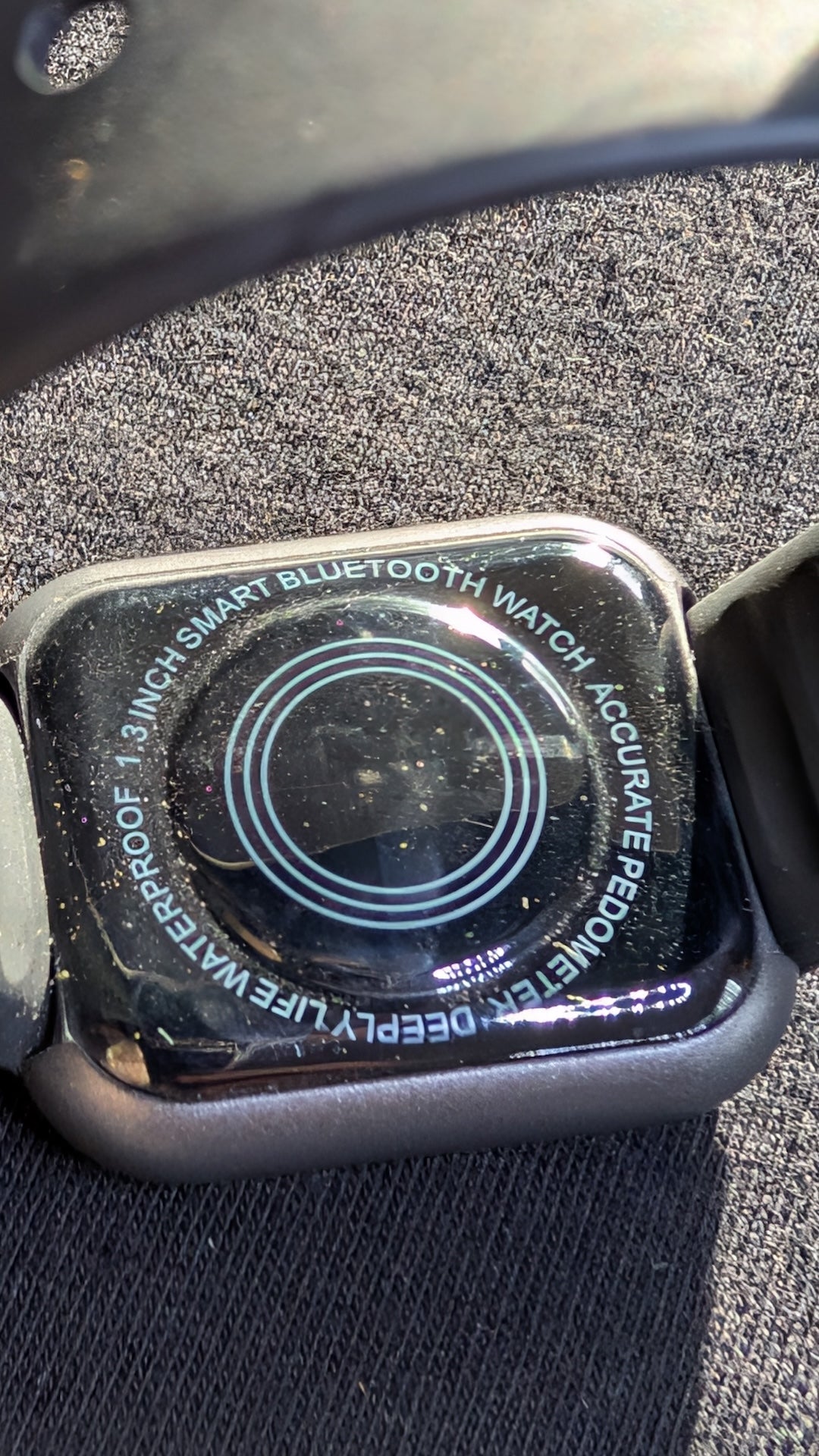 1.3-inch Smart Bluetooth Watch Pedometer (Untested, Parts, No Charger)