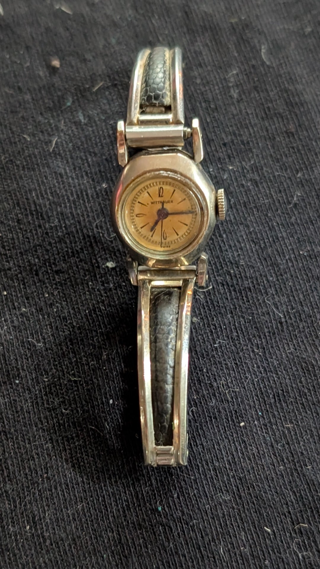 Vintage Wittnauer Women's Mechanical Watch Gold-Tone (Untested)