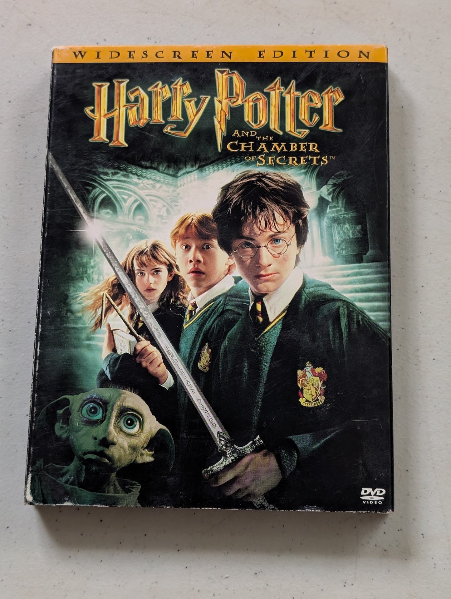 Harry Potter and the Chamber of Secrets (DVD, 2002, PG) Daniel Radcliffe, Rupert Grint, Emma Watson