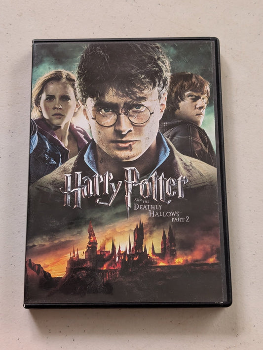 Harry Potter and the Deathly Hallows – Part 2 (DVD, 2011, PG-13) Daniel Radcliffe, Rupert Grint, Emma Watson