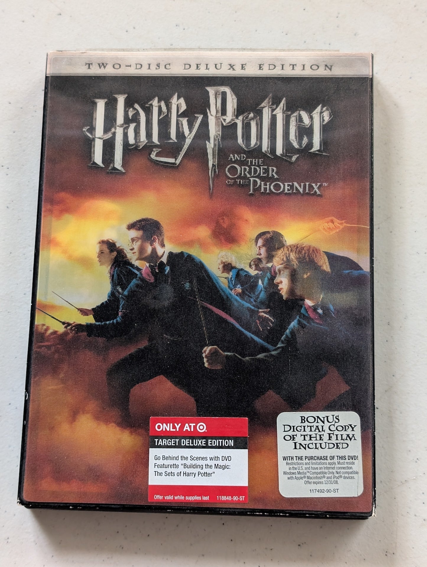 Harry Potter and the Order of the Phoenix (DVD, 2007, PG-13) Daniel Radcliffe, Rupert Grint, Emma Watson