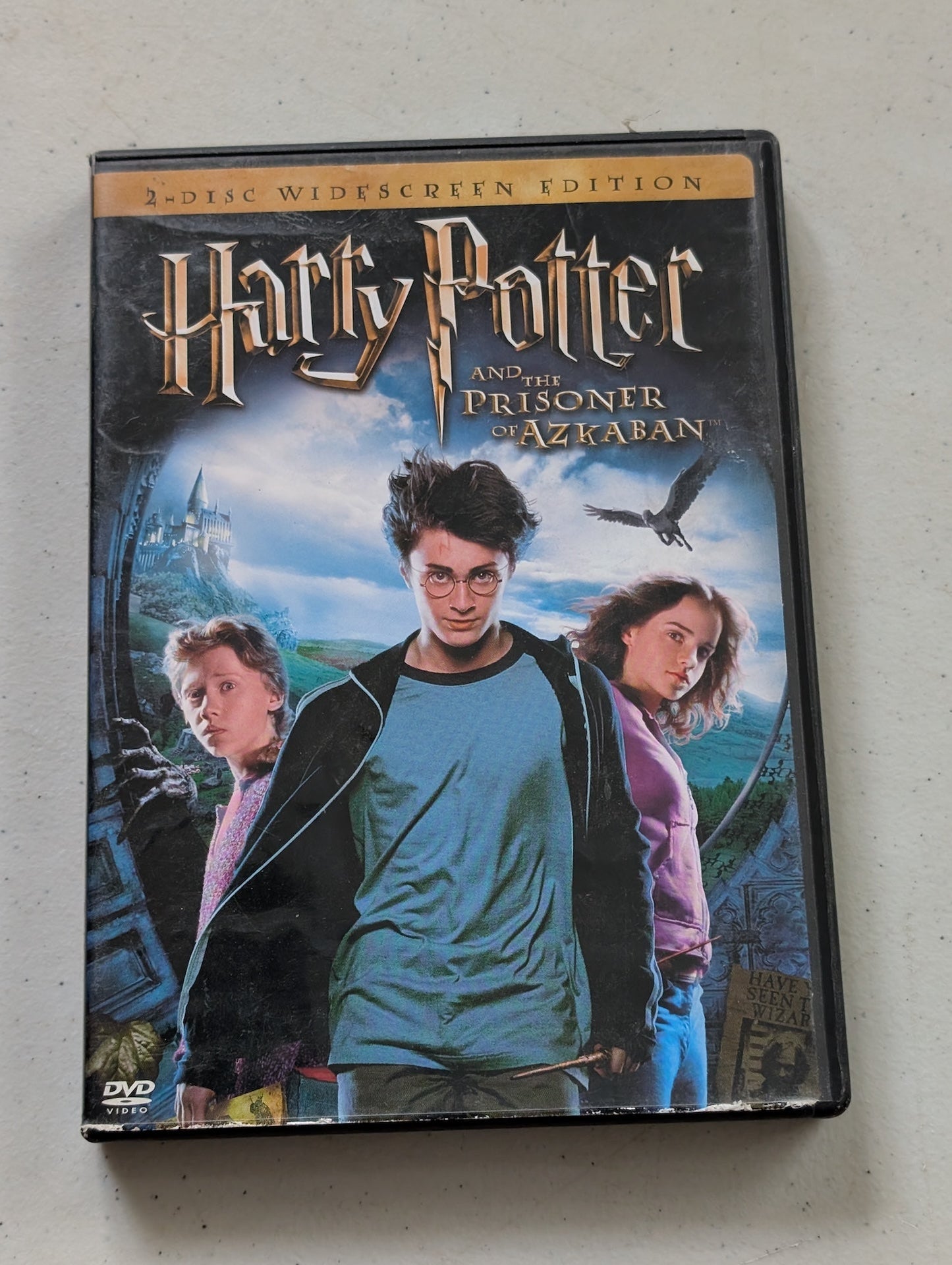 Harry Potter and the Prisoner of Azkaban (DVD, 2004, PG) Daniel Radcliffe, Rupert Grint, Emma Watson
