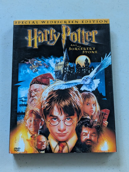 Harry Potter and the Sorcerer's Stone (DVD, 2001, PG) Daniel Radcliffe, Rupert Grint, Emma Watson