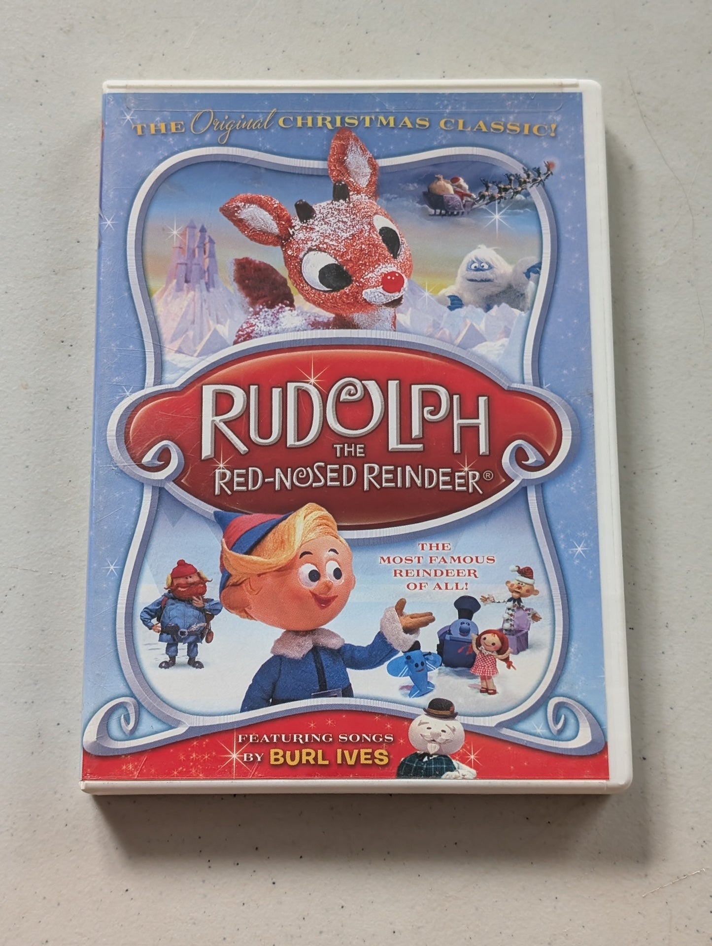 Rudolph the Red-Nosed Reindeer (DVD, 1964, Not Rated) Burl Ives (narrator)
