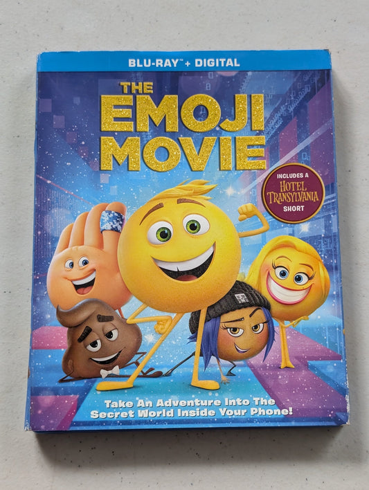 The Emoji Movie (Blu-ray + Digital, 2017, PG) T.J. Miller, James Corden, Anna Faris
