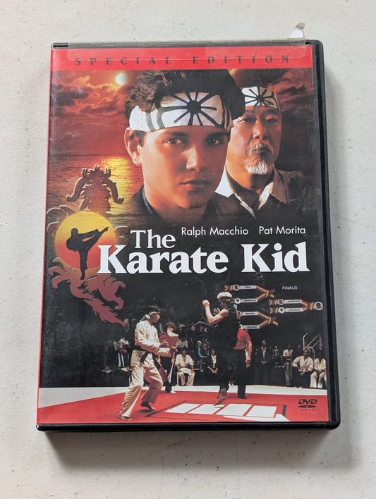 The Karate Kid (DVD, 1984, PG) Ralph Macchio, Pat Morita, Elisabeth Shue
