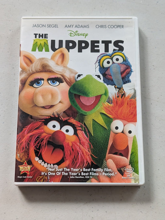 The Muppets (DVD, 2011, PG) Jason Segel, Amy Adams, Chris Cooper
