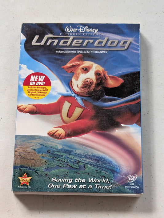 Underdog (DVD, 2007, PG) Jason Lee (voice), Peter Dinklage, Jim Belushi