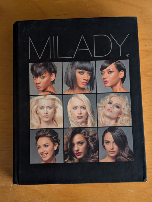 Milady Standard Cosmetology by Milady (Textbook, Cosmetology, (Varies by edition, ~2012))