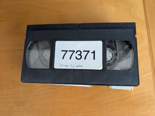 Unknown (Labeled "77371 Senger Video") (VHS, Unknown, Unknown) Unknown, unknown VHS tape, home movie on VHS, mystery video Senger, found footage tape, vintage blank cassette