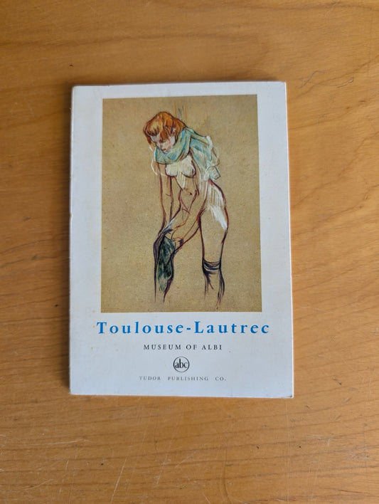 Toulouse-Lautrec: Museum of Albi by Tudor Publishing Co. (Art, Art History, c. 1954, Lautrec Albi, Tudor art book, French museum, art collection, artist biography)