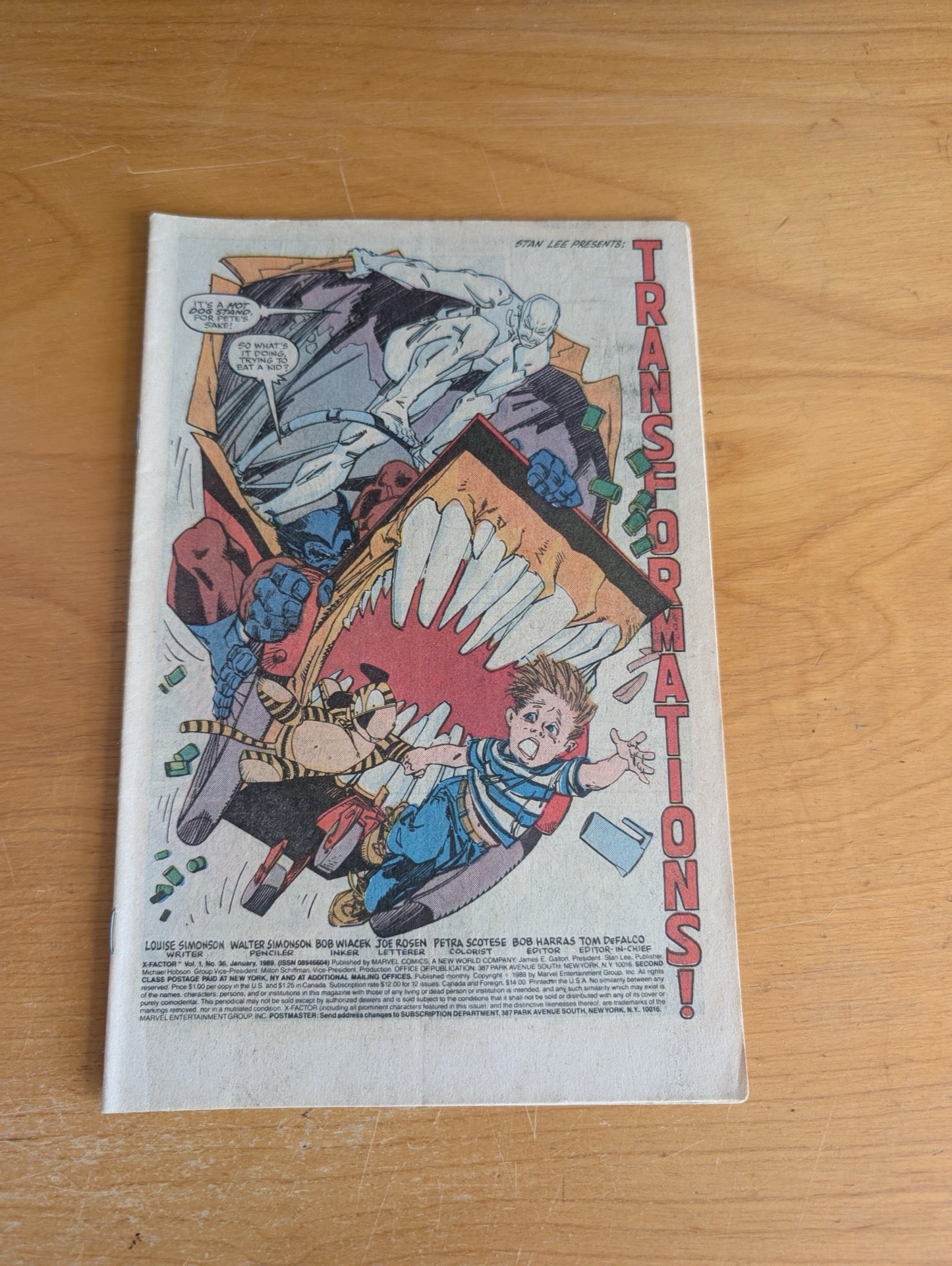 X-Men INFERNO Crossover COVERLESS Lot (7 Comics) 80s Marvel