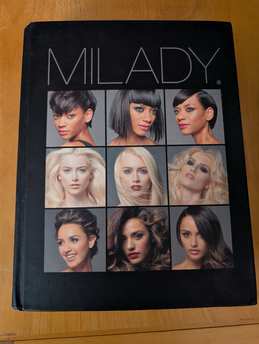 Milady Standard Cosmetology by Milady Publishing (Textbook, Vocational, Beauty, 2012, cosmetology, Milady, textbook, beauty school, hairstyling)