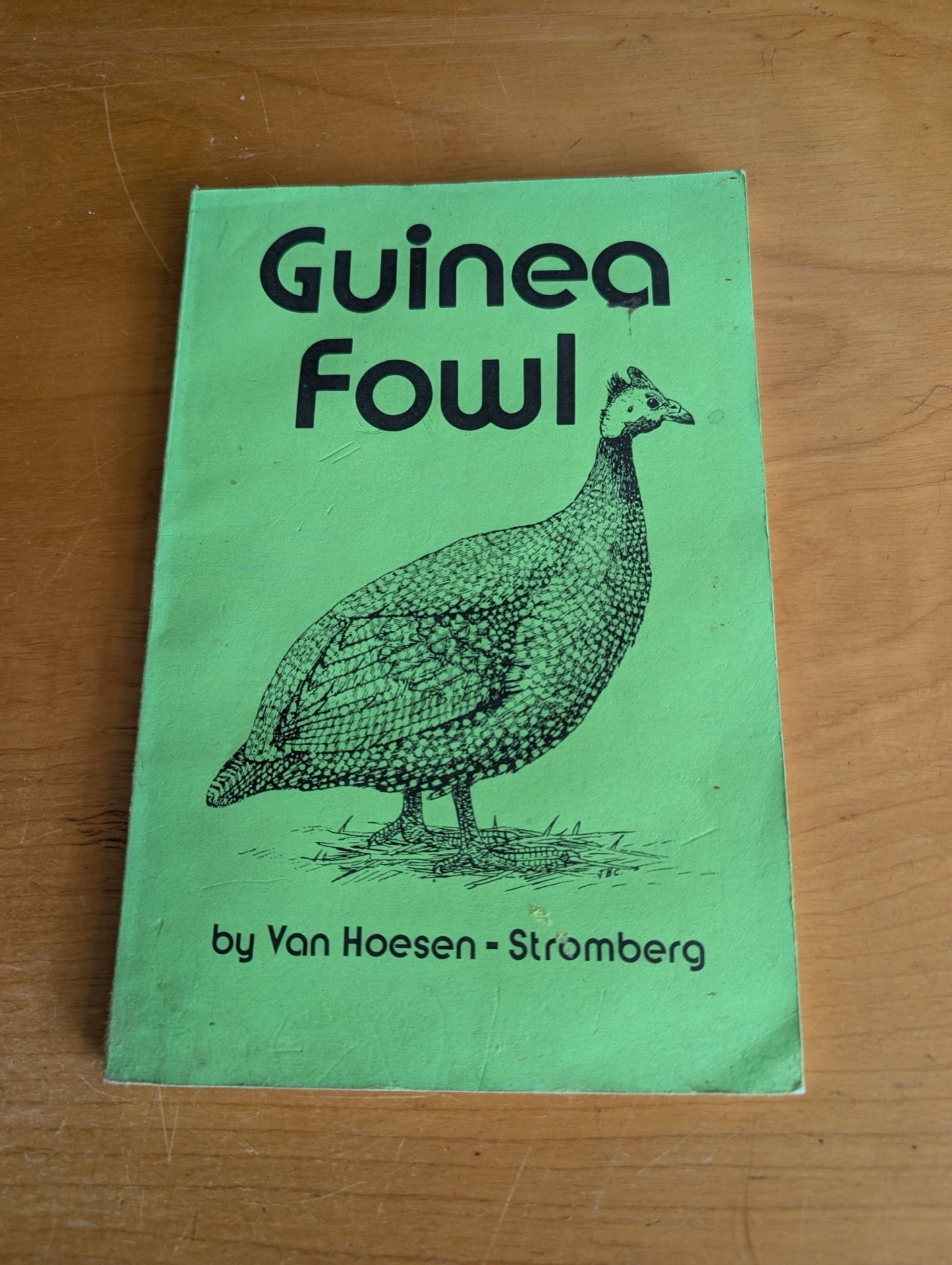 Guinea Fowl by Van Hoesen - Stromberg (Agriculture, Animal Husbandry, c. 1975, guinea fowl, guineas, poultry guide, Stromberg, farm birds)