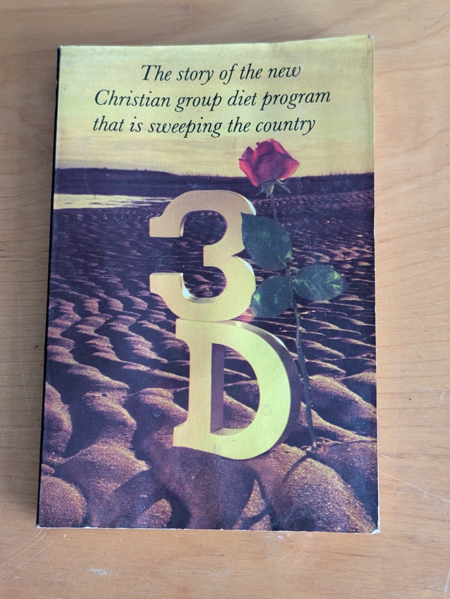 3-D by Carol Showalter (Religious, Self-Help, Diet, 1974, Christian diet, group diet, 3D program, Carol Showalter, vintage diet)