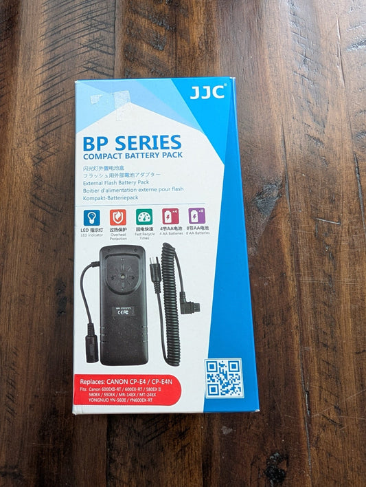 BP Series Compact Battery Pack from JJC - 2010s/2020s Photography & Videography Accessories (Plastic, Electronics Camera Accessory, Not Applicable, Black, JJC, battery pack, flash, Canon, speedlite)