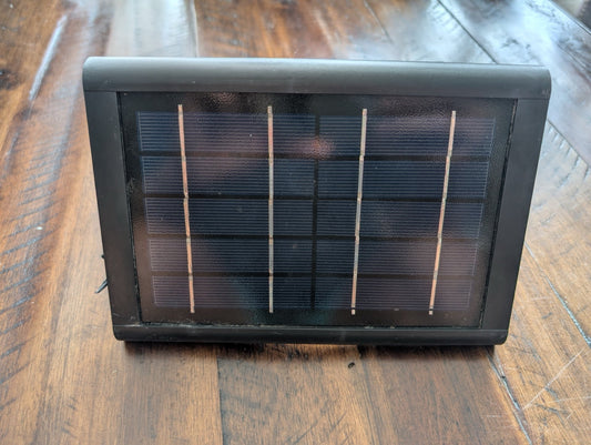 Small Ring Solar Panel for Security Camera / 12V Charger from Generic/Unbranded - 2010s/2020s Electronics, Smart Home, Outdoor (Plastic, Glass, Silicon Solar Panel Charger, Not Applicable, Black, solar panel, security camera, 12v, charger, Ring)