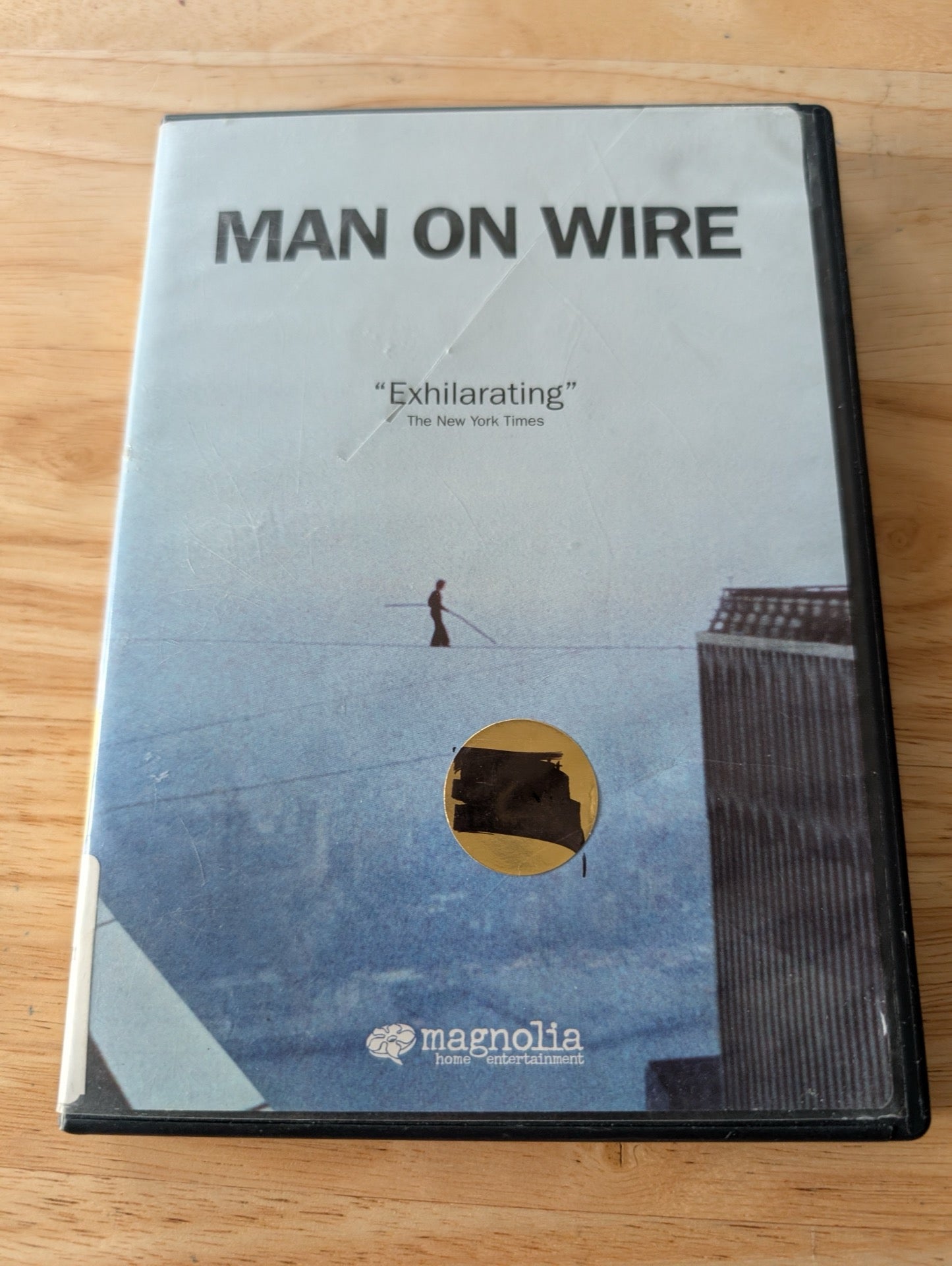 Man on Wire (DVD, 2008, PG-13) Philippe Petit, Man on Wire movie, Philippe Petit documentary, Twin Towers wire walk, Man on Wire summary, watch Man on Wire