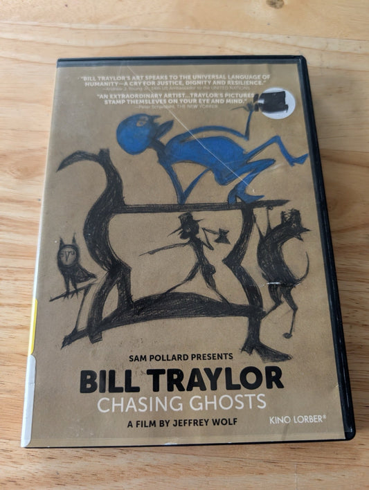 Bill Traylor: Chasing Ghosts (DVD, 2019, Not Rated) N/A (Documentary), Bill Traylor documentary, Chasing Ghosts movie, Bill Traylor artist, outsider art film, Jeffrey Wolf film