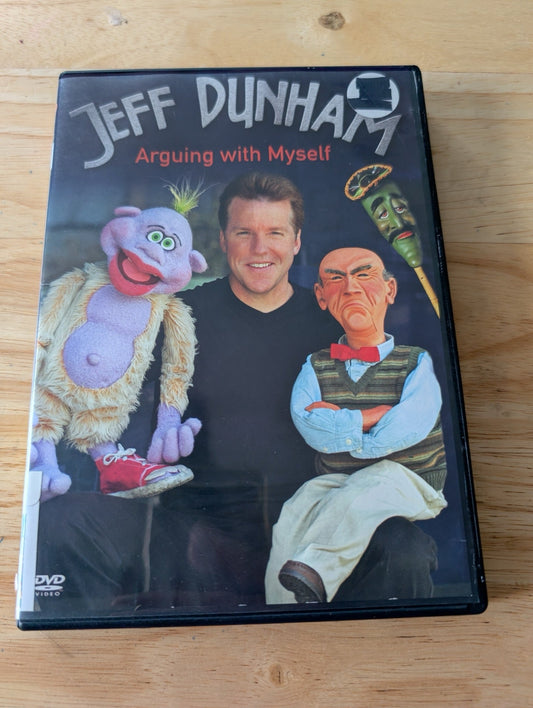 Jeff Dunham: Arguing with Myself (DVD, 2006, Not Rated) Jeff Dunham, Jeff Dunham Arguing with Myself, Jeff Dunham Walter, ventriloquist comedian, comedy special DVD, watch Jeff Dunham
