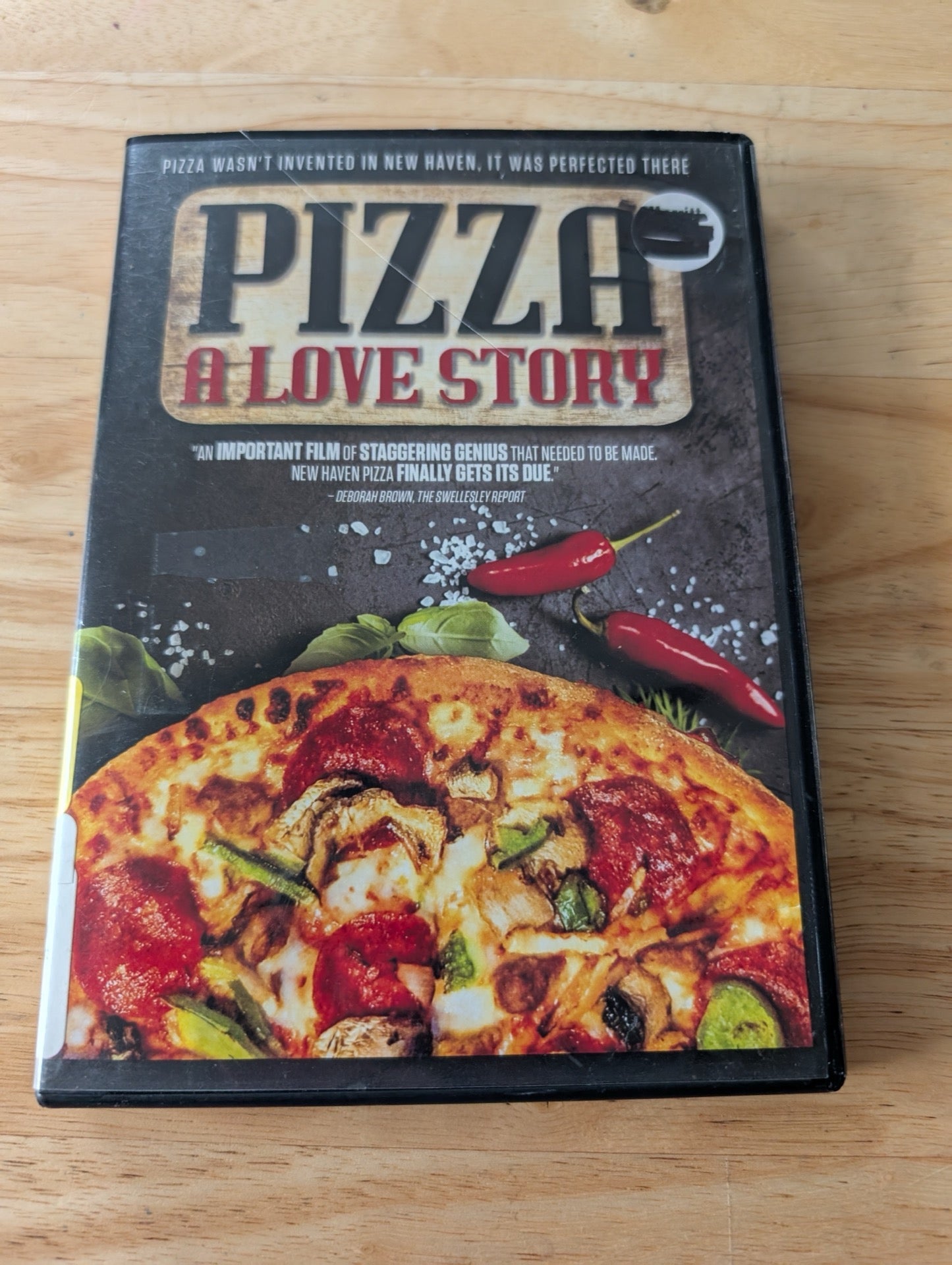 Pizza, a Love Story (DVD, 2019, Not Rated) N/A (Documentary), Pizza a Love Story documentary, New Haven pizza movie, what is apizza, best pizza documentary, Sally's Apizza film