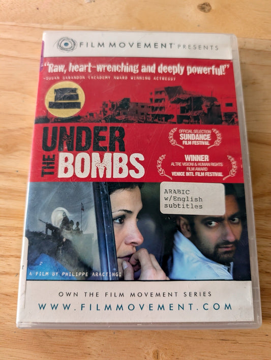 Under the Bombs (DVD, 2007, Not Rated) Nada Abou Farhat, Georges Khabbaz, Under the Bombs movie, Lebanese war film, Philippe Aractingi, 2006 Lebanon war, Nada Abou Farhat