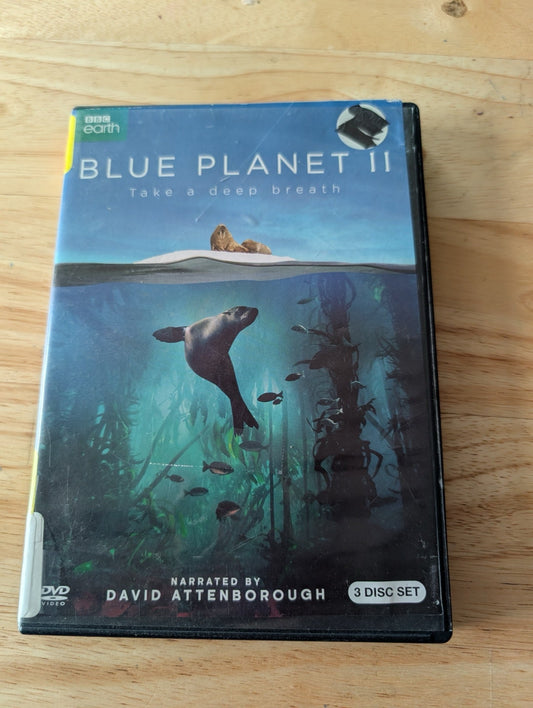 Blue Planet II (DVD, 2017, Not Rated) David Attenborough (narrator), Blue Planet II documentary, David Attenborough ocean, BBC Blue Planet 2, watch Blue Planet II, ocean life series