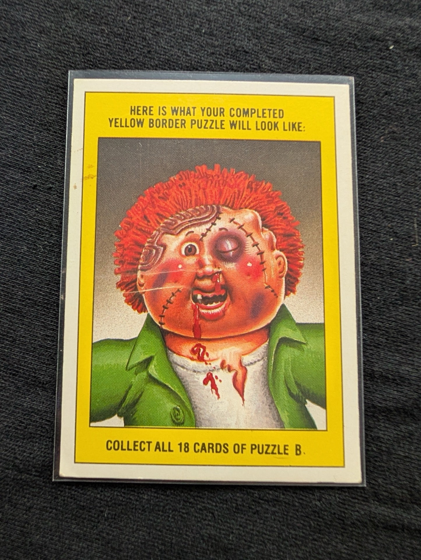 1986 GPK OS3 87a Hot Head Harvey & 87b Roy Bot Vintage Card Pair Topps