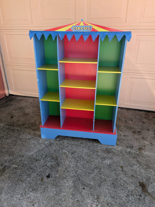Kids Circus Tent Bookcase - The Cutest Show in the Playroom!