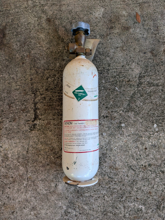 Xenon Research Grade High Pressure Gas Cylinder (For Prop/Display)