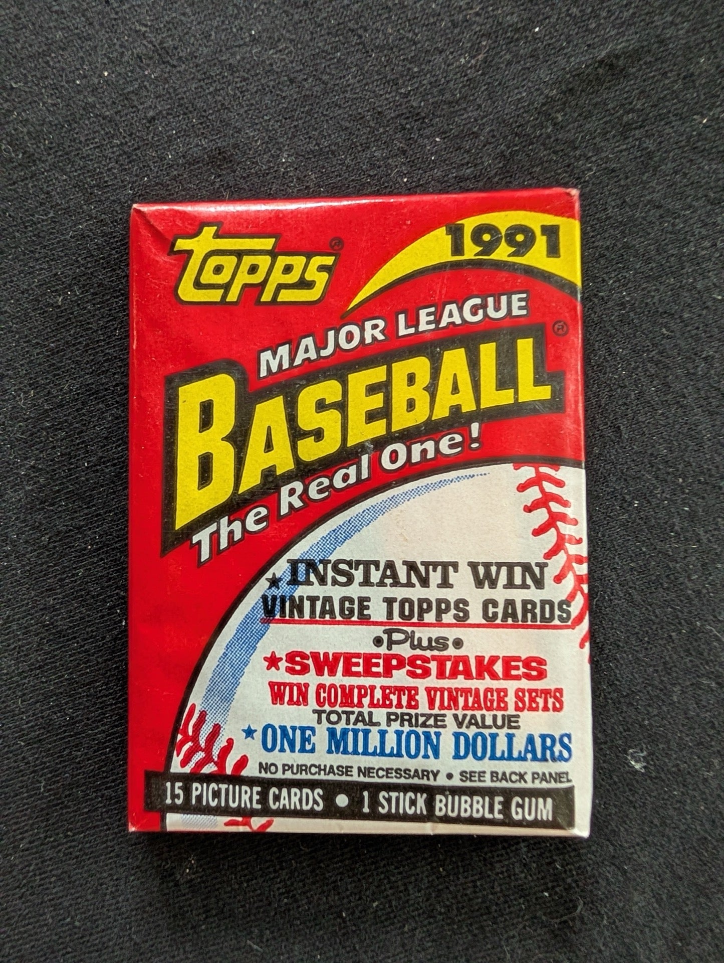 8 Sealed 1991 Topps Baseball Wax Packs - Guaranteed Home Run of Nostalgia!