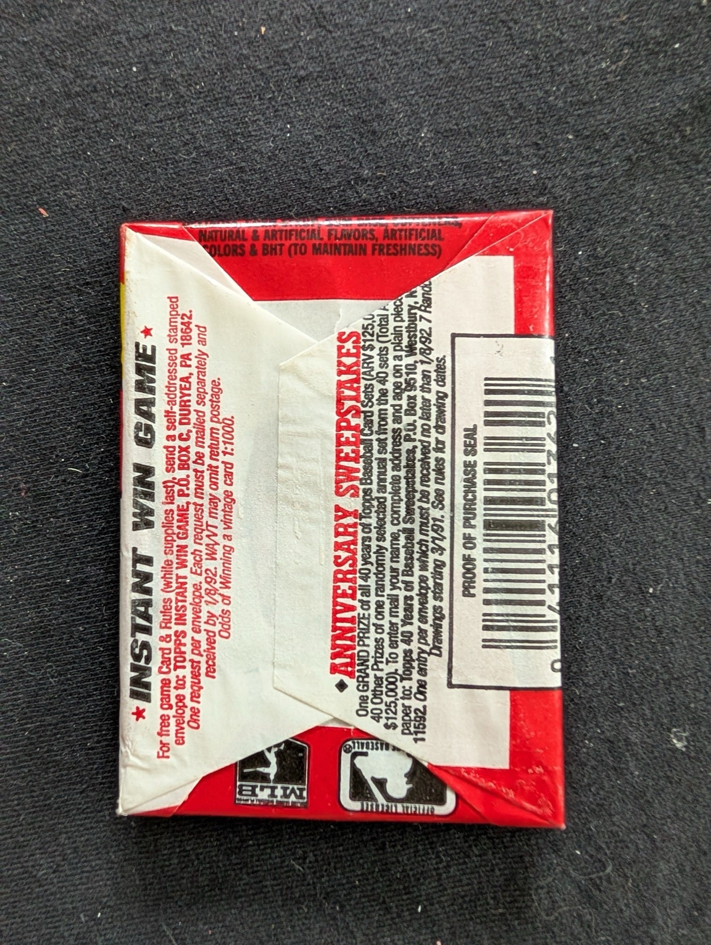 8 Sealed 1991 Topps Baseball Wax Packs - Guaranteed Home Run of Nostalgia!